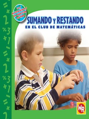 cover image of SUMANDO Y RESTANDO en el club de matemáticas